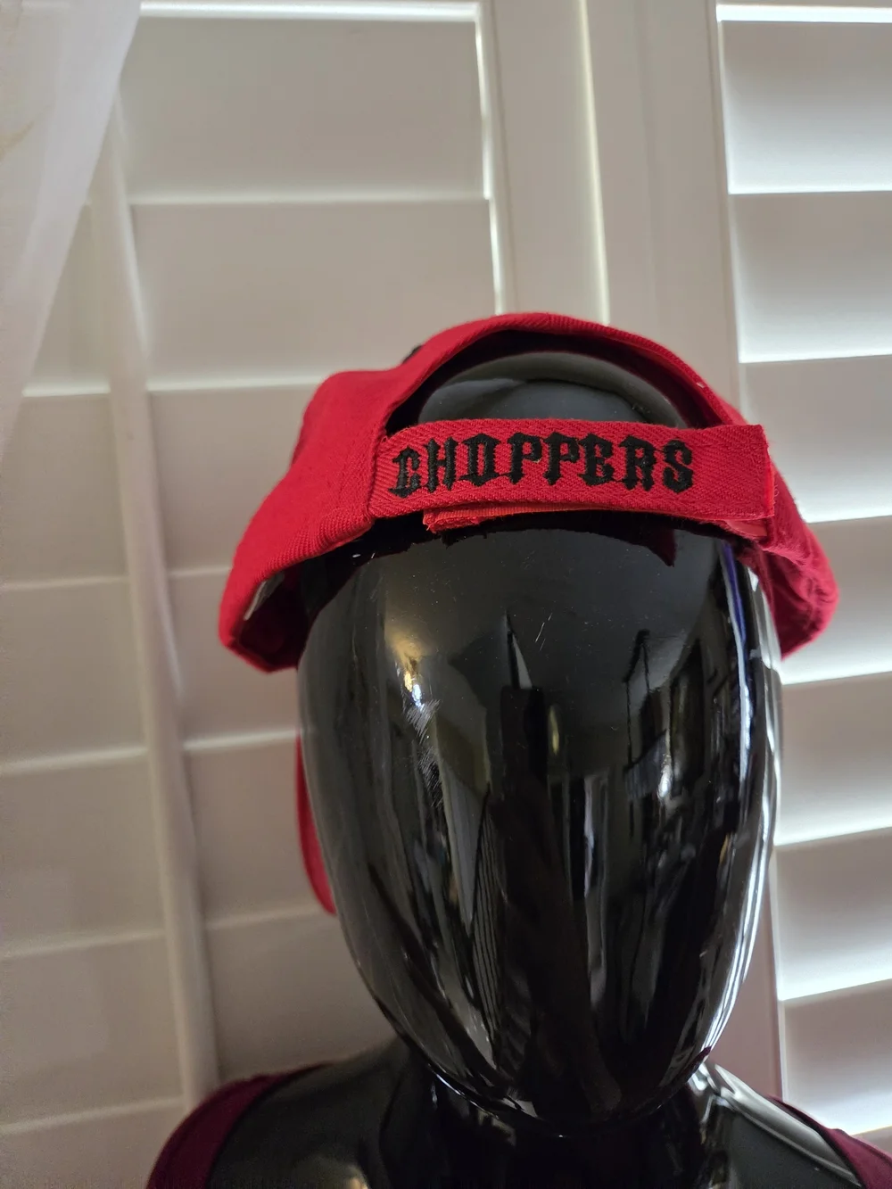 Motor Choppers Cycles Hat Fire Flame Red Black Baseball Cap